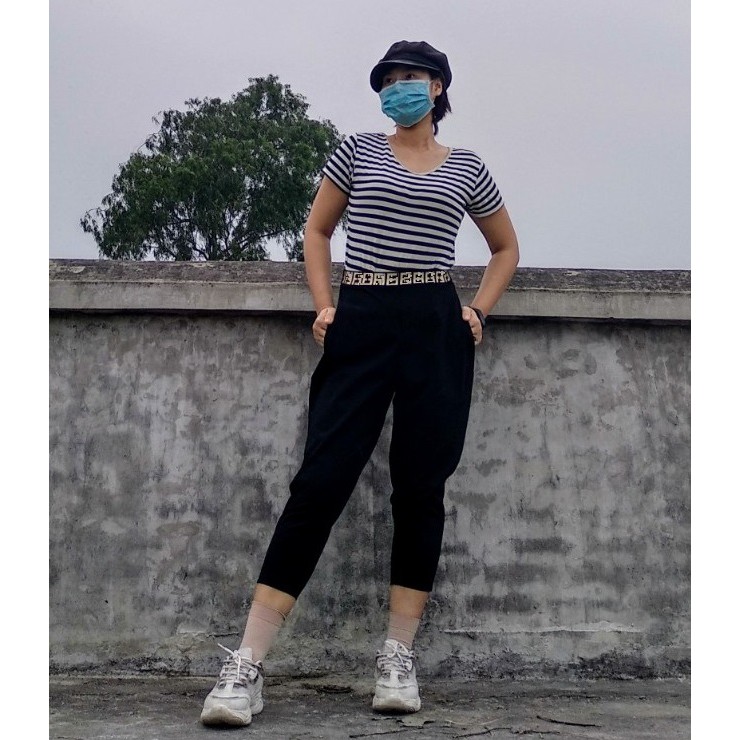 QUẦN BAGGY DÁNG BOM PHONG CÁCH, Dáng Lỡ 80CM có Big Size 68KG