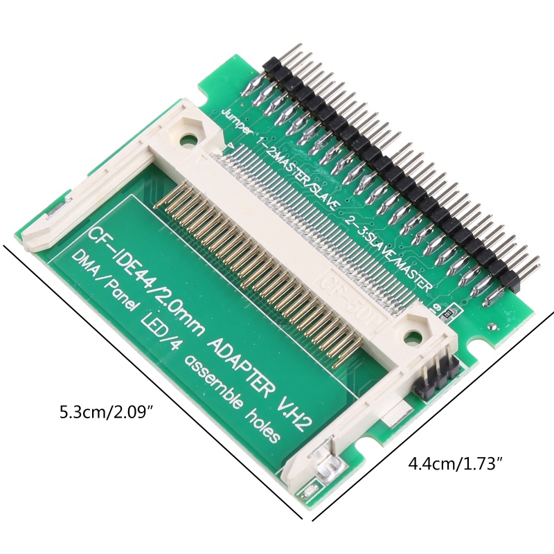 Thẻ Nhớ Chuyển Đổi CF Sang 2 5in 44Pin IDE HDD Chuyên Dụng Cho Máy Tính