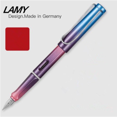 Bút Máy Lamy Safari (Special Edition 2019) - Lamy Safari Fountain Pen Blue Macaron Powder Rose Mint Glaze