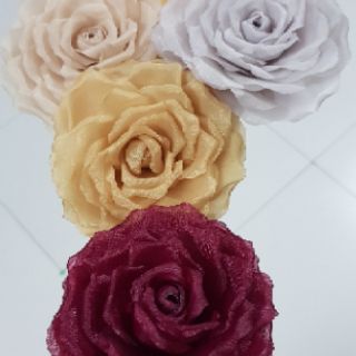 Hoa hồng voan 8 đến 9cm