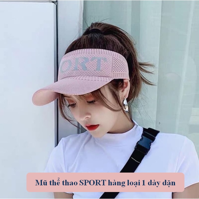 ♥️𝑯𝑨̀𝑵𝑮 𝑳𝑶𝑨̣𝑰 1♥️ Mũ Nửa Đầu SPORT Cá Tính, Năng Động Dáng Thể Thao, Chất Dày Và Mềm Đẹp