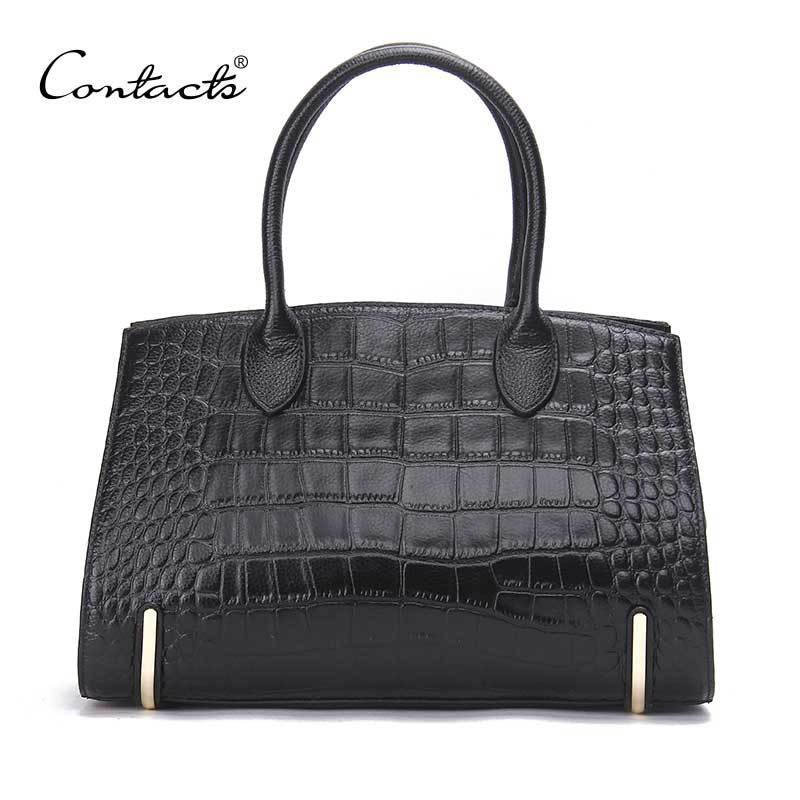 túi thời trang Fashion crocodile pattern leather women s bag, leisure lady portable diagonal bag