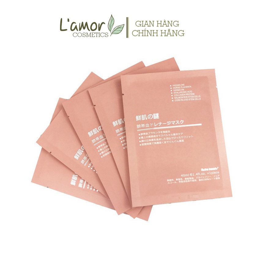 [ CHÍNH HÃNG] Mặt Nạ Tế Bào Gốc Nhau Thai Rwine Beauty
