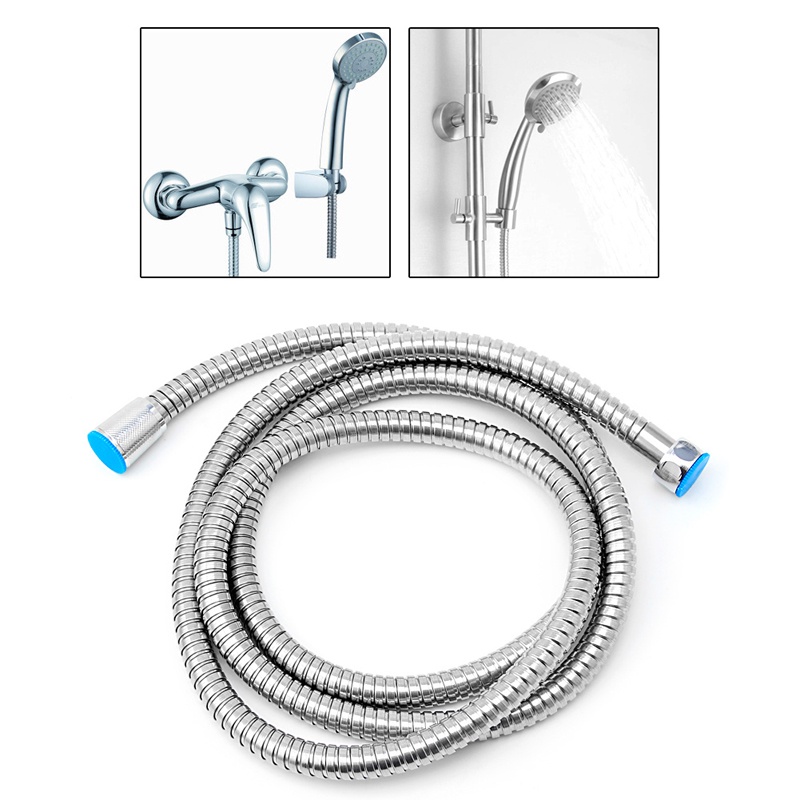 Ống Nước Vòi Hoa Sen 2m Bằng Thép Không Gỉ Mới