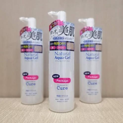 Tẩy Da Chết Cure Natural Aqua Gel Nhật Bản 250ml Japmallofficial