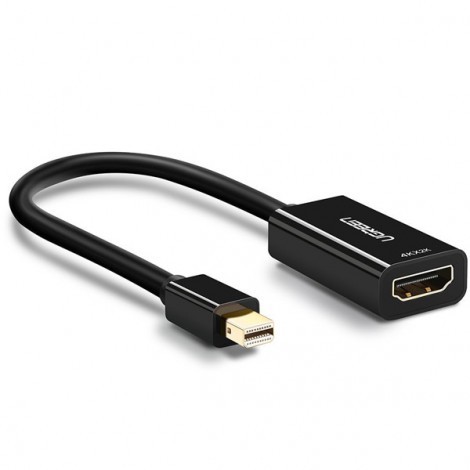 (25cm) Cáp chuyển Mini Displayport sang HDMI hỗ trợ 4K 2K - Ugreen 40360