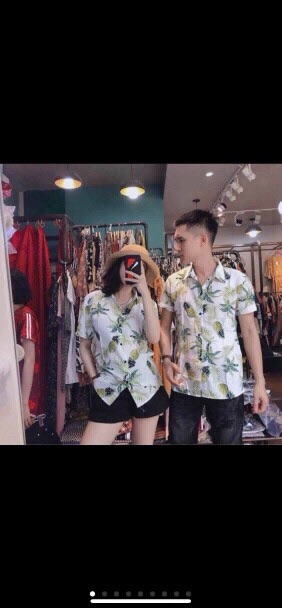 Áo hoa qoả đi biển