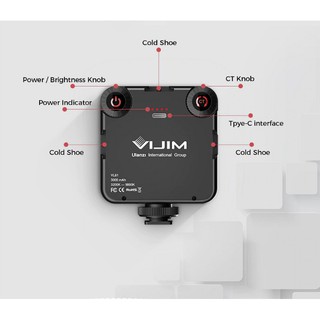 Đèn Led Video Mini VIJIM VL81 Ulanzi HL Studio