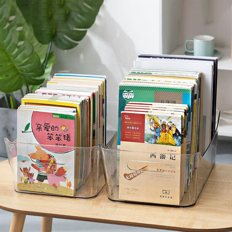 Hộp Đựng Mỹ Phẩm Để Bàn Hình Chữ U Bằng Nhựa Trong Suốt Không Có Nắp Ốp