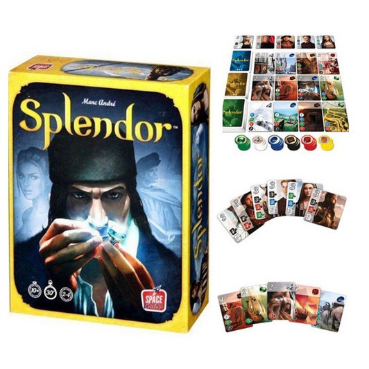 Boardgame Splendor - Thu Thập Đá Quý Cities of Splendor Board Game Card Game chiến thuật