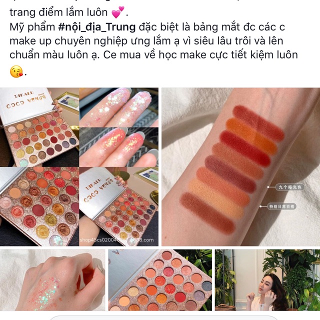 Bảng mắt coco venus ( phí shopee 2%)