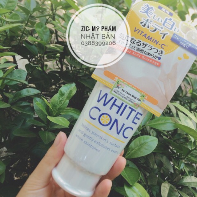 Tẩy da chết white conc
