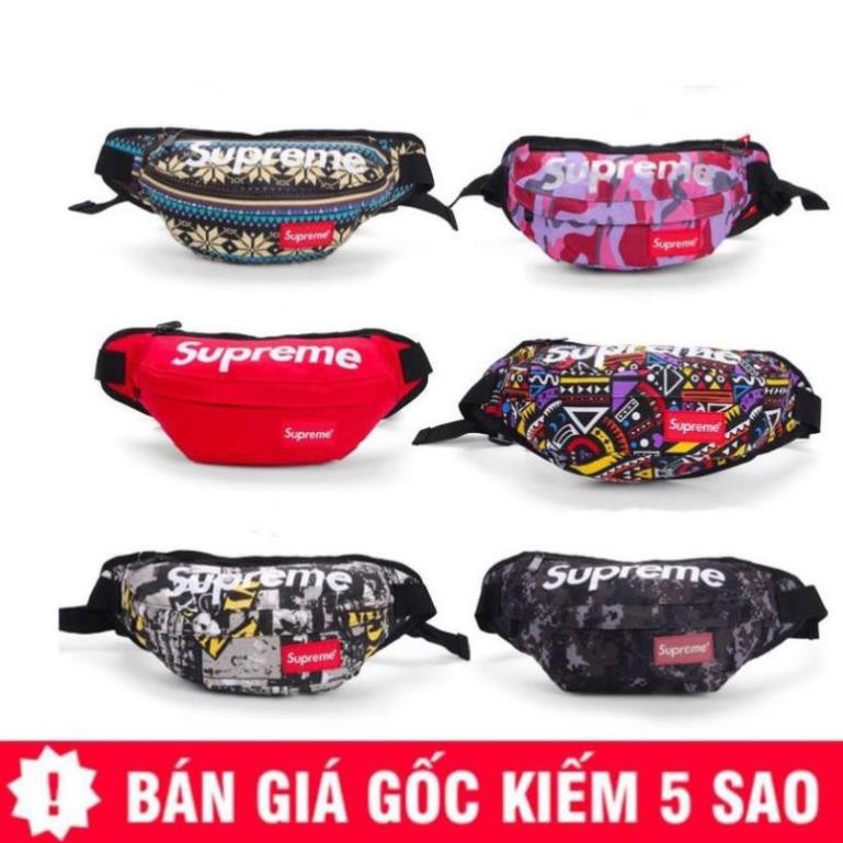 (Sale Giá Gốc) Túi bao tử đeo bụng, đeo chéo Supreme | BigBuy360 - bigbuy360.vn