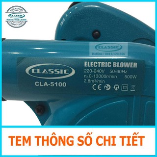 Máy thổi bụi cầm tay Classic 6 tốc độ thổi