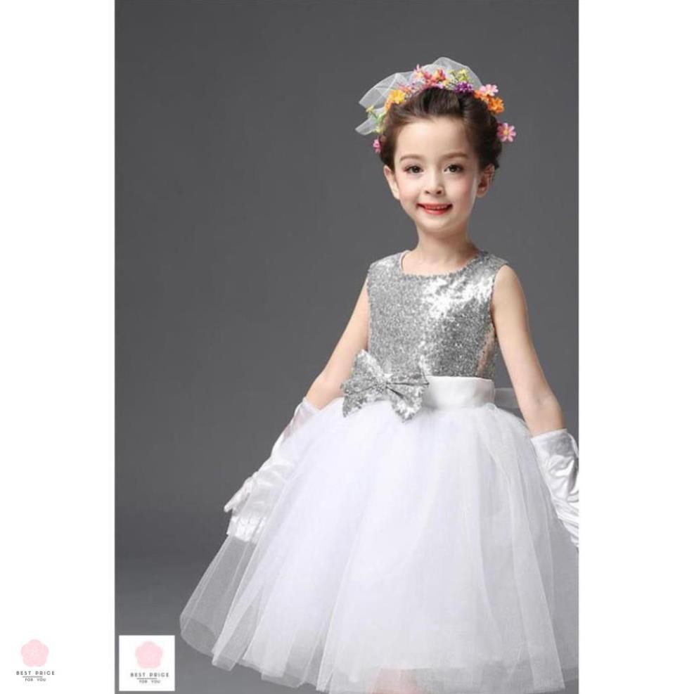 Đầm xòe công chúa trễ vai (3 - 12 tuổi)  ☑️ váy dạ hội công chúa ☑️ đầm dự tiệc đẹp ☑️ mặc tết 2020
