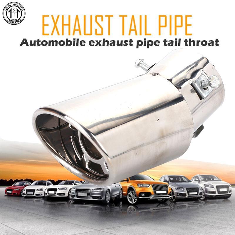 TIME Exhaust Tail Muffler Tip Pipe Diameter 63-86mm Outlet Stainless Steel