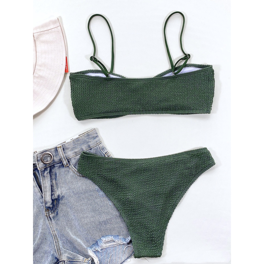 Hàng Có Sẵn! Bộ Đồ Bơi Ôm Body Phong Cách Mới