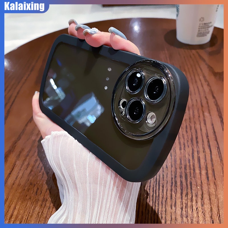 Ốp Điện Thoại Mềm Trong Suốt Chống Sốc Màu Kẹo Cho iPhone 14 Pro 14Plus 13 Pro Max 12Pro 11Pro 13mini 12mini 11