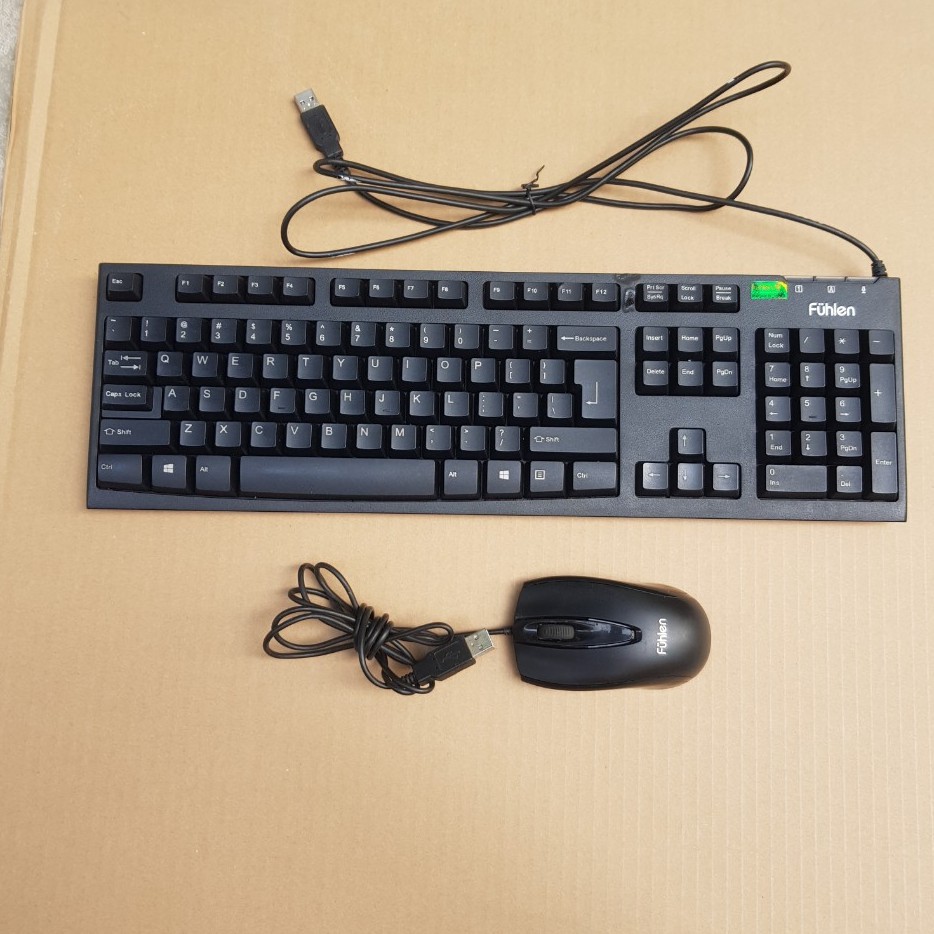 Combo bàn phím+ chuột usb cũ dùng tốt