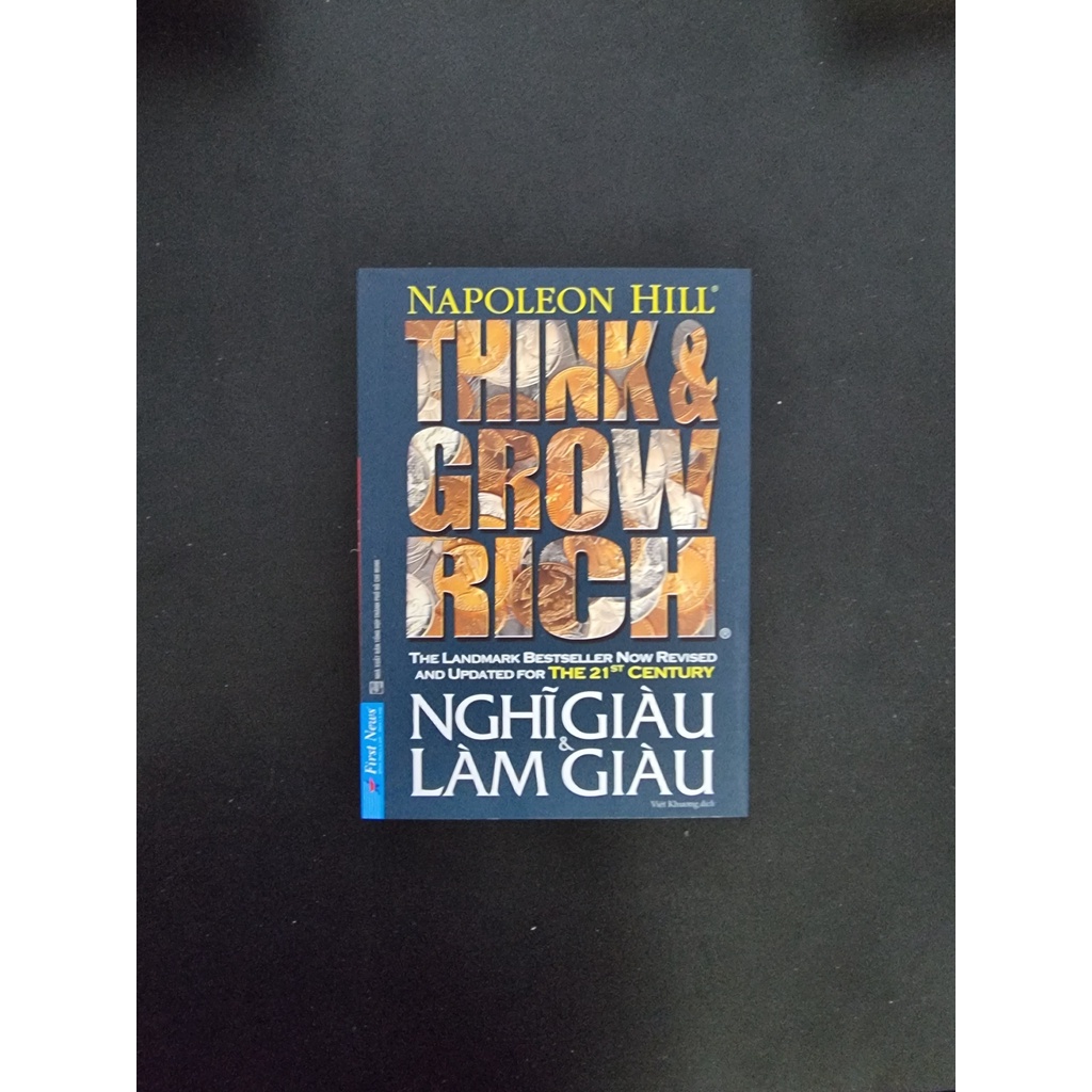 Sách - Think &amp; Grow Rich Nghĩ Giàu Và Làm Giàu ( Khổ Lớn &amp; Khổ Nhỏ Tùy Chọn )