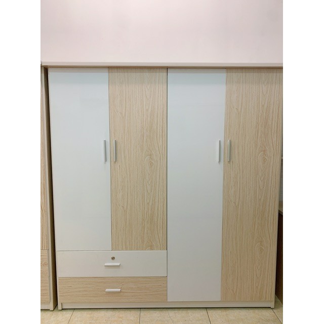 Tủ nhựa đai loan 4 cánh cao cấp [ FREE SHIP ] Tủ quần áo chịu lực tốt nhất. | BigBuy360 - bigbuy360.vn