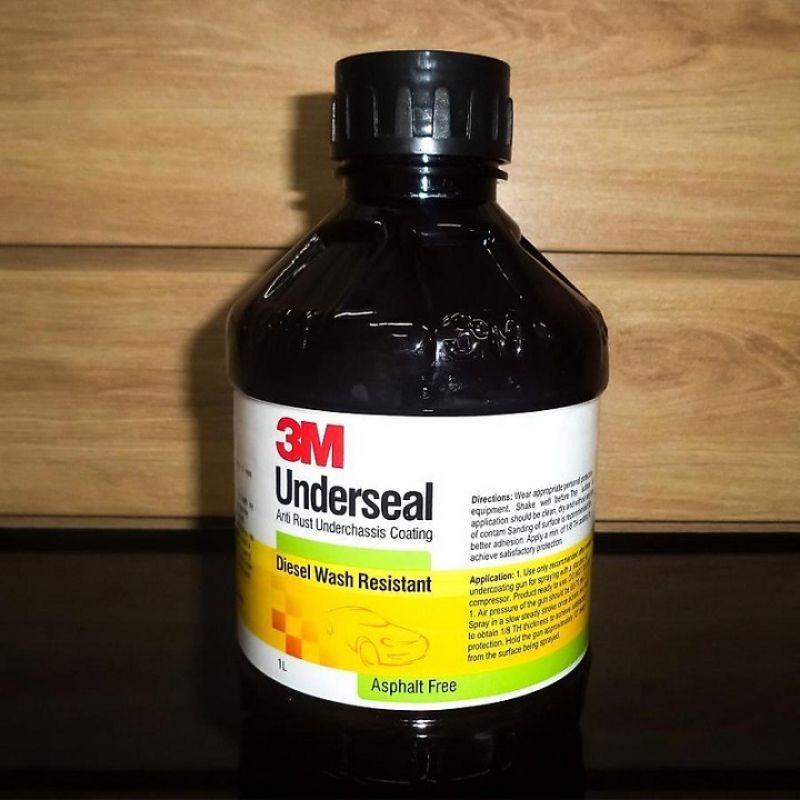 Sơn phủ gầm 3M Underseal chai 1L - Underseal 💖 CHỐNG GỈ 💖 CHO Ô TÔ 💖 1 LÍT