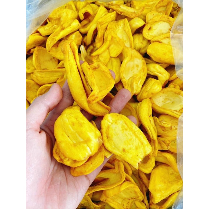 Mít sấy Chips 70g giòn rụm, thơm ngon nguyên miếng - Mít sấy nguyên cánh ăn vặt 01263