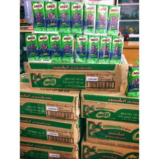 Sữa milo Thái Lan vỉ 8 hộp - Hàng Có Sẵn, Date Mới ( ĐỒ ĂN VẶT THÁI LAN )