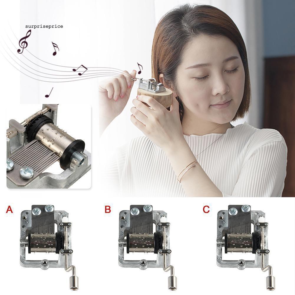 Hộp nhạc cơ khí ném bằng tay kiểu dáng cổ điển