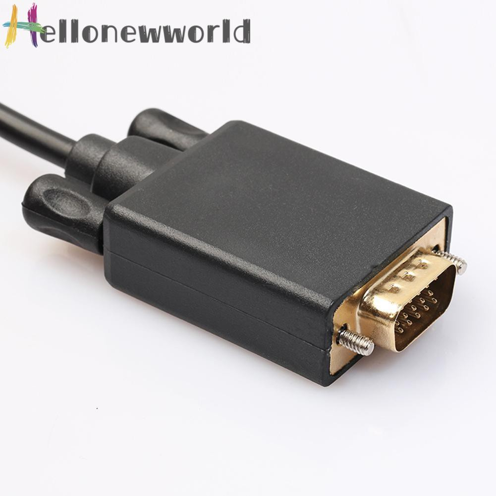 Dây Cáp Chuyển Đổi 1.8m Mạ Vàng Displayport Sang Vga