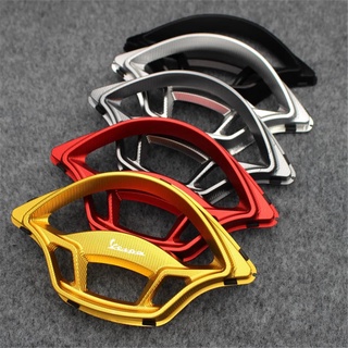 Xe máy cnc nhôm đồng hồ tốc độ bảo vệ khung bao dụng cụ đồng hồ đo chống nắng chân đế cho vespa gts 250 300 phụ kiện