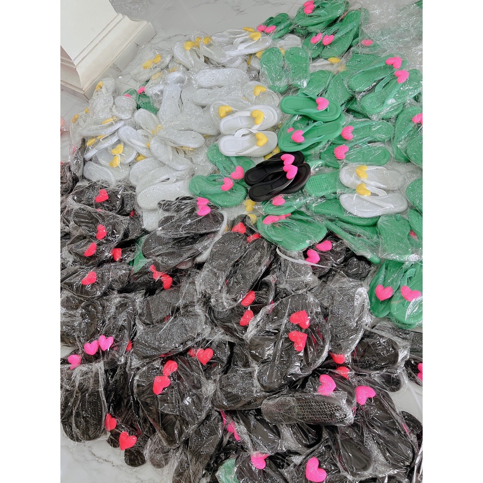 Dép bánh mì nữ, dép tông tim trơn đế độn siêu nhẹ chất liệu EVA size kép 36-41