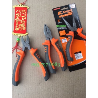 Kìm điện - kìm cắt - kìm nhọn kapusi nhật bản 6 inch