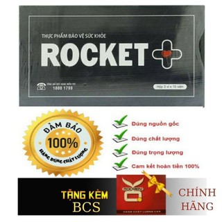 [Tặng kèm OK BCS]ROCKET+ THÁI DƯƠNG_Rocket plus_Tăng sinh lý nam Chính Hãng