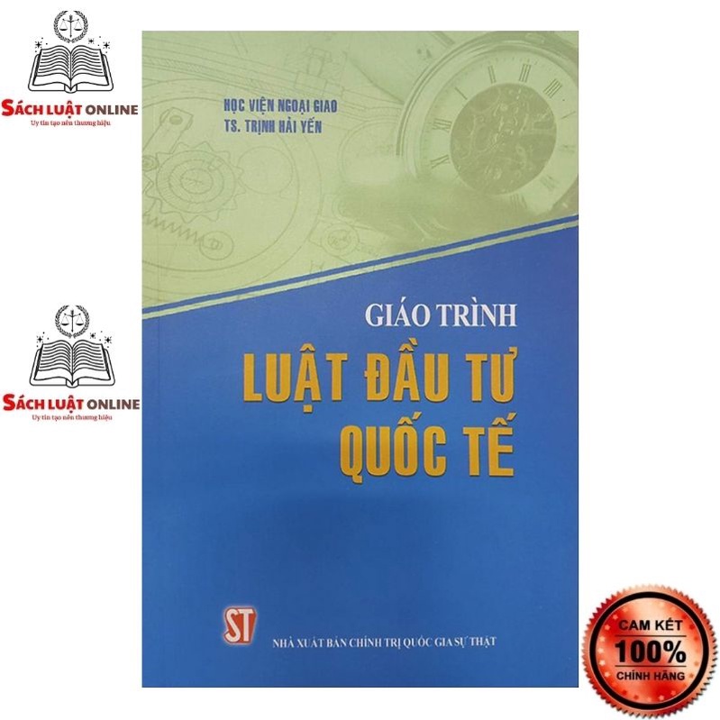 Sách - Giáo trình luật đầu tư quốc tế