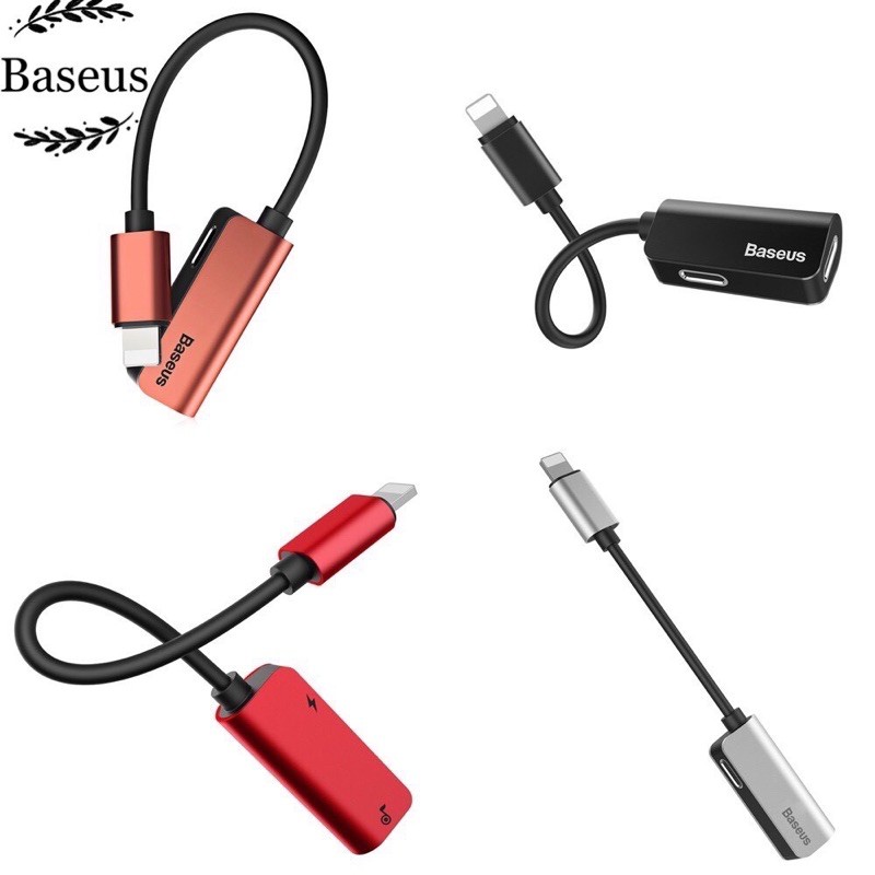 ✔nowship✔Bộ chia cổng Baseus thành 2 cổng L37 cho ip7Plus/ip8PLus/IPX/Xs/IPXsMax