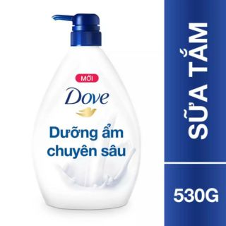 Sữa tắm dưỡng thể Dove 530g Dưỡng ẩm chuyên sâu