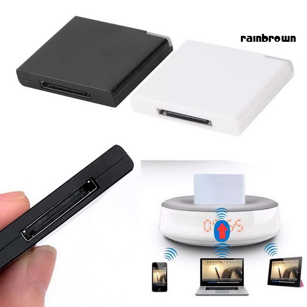 Bộ thu âm thanh Bluetooth V2.1 A2DP cho iPod iPhone đế cắm 30-Pin