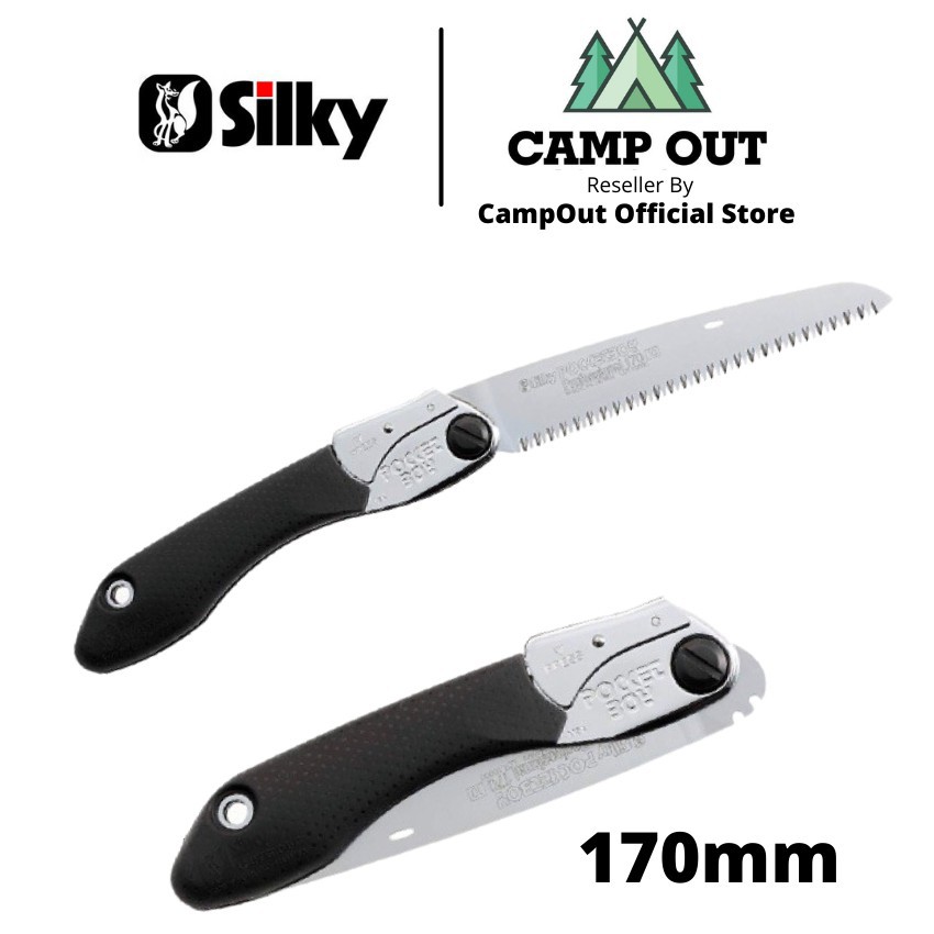 Đồ cắm trại Silky Gomboy cưa gỗ cắm trại cầm taydu lịch dã ngoại 170mm campoutvn A182