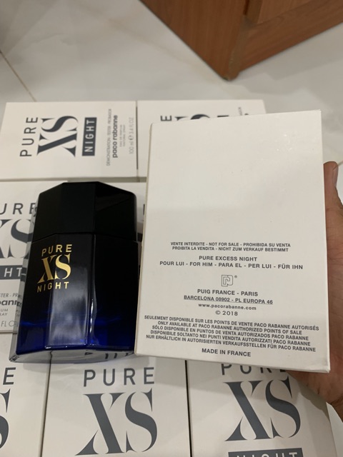 Nước hoa tester pure xs night edp 100ml (hộp như hình) | BigBuy360 - bigbuy360.vn