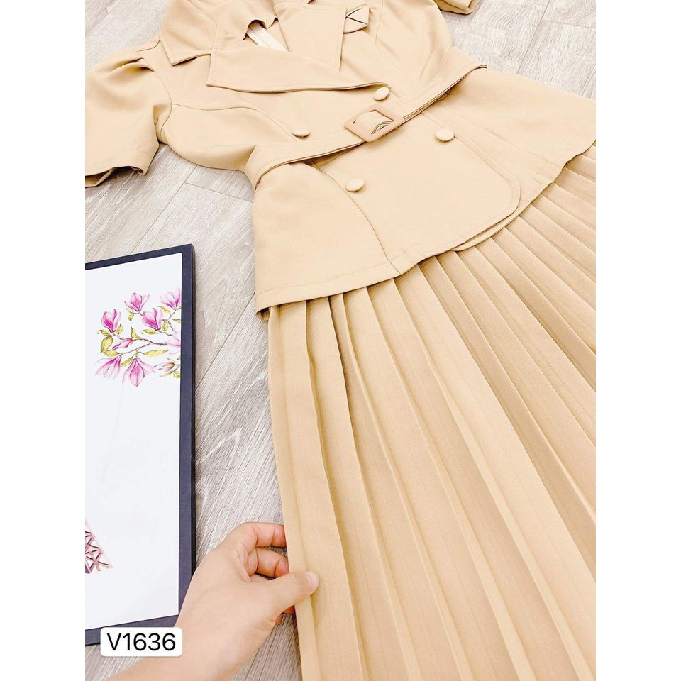 Váy liền thân chân ly V1636 ĐEP HP Fashion