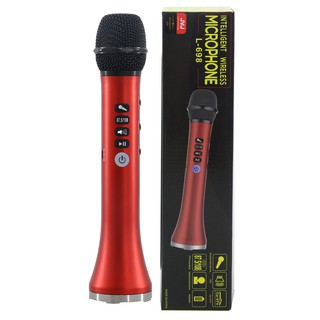 Micro karaoke bluetooth JVJ L698 hỗ trợ kết nối, hát loa trên ô tô
