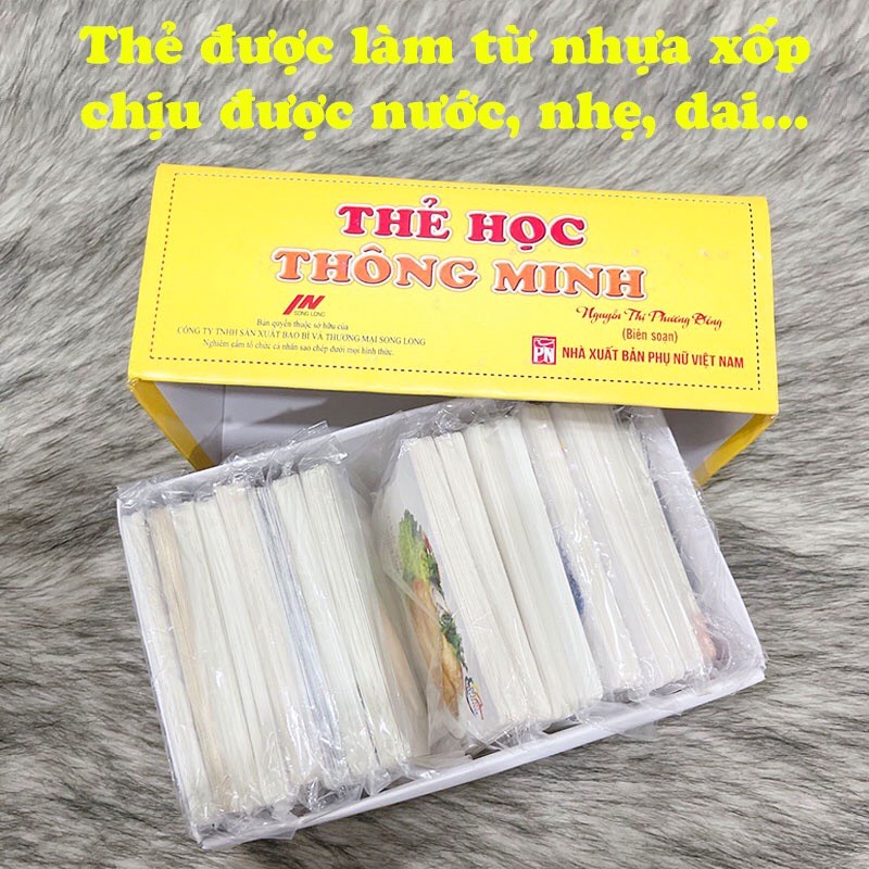 Bộ thẻ học thông minh cho bé , Flashcard gồm 16 chủ đề cho bé khám phá