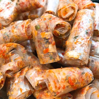 Bánh Tráng Cuộn Thập Cẩm - Hủ Pet 300g - Trai Đẹp Snack