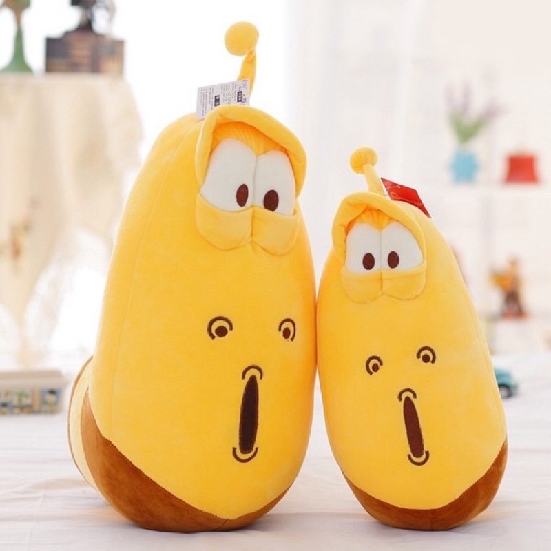 Gấu Bông Lava Sâu bông lava nhồi bông Siêu Dễ Thương vải nhung mịn - giá sỉ xưởng