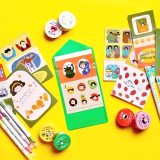 Set sticker làm Bullet Journal RollyPolly (Ocsenshop)