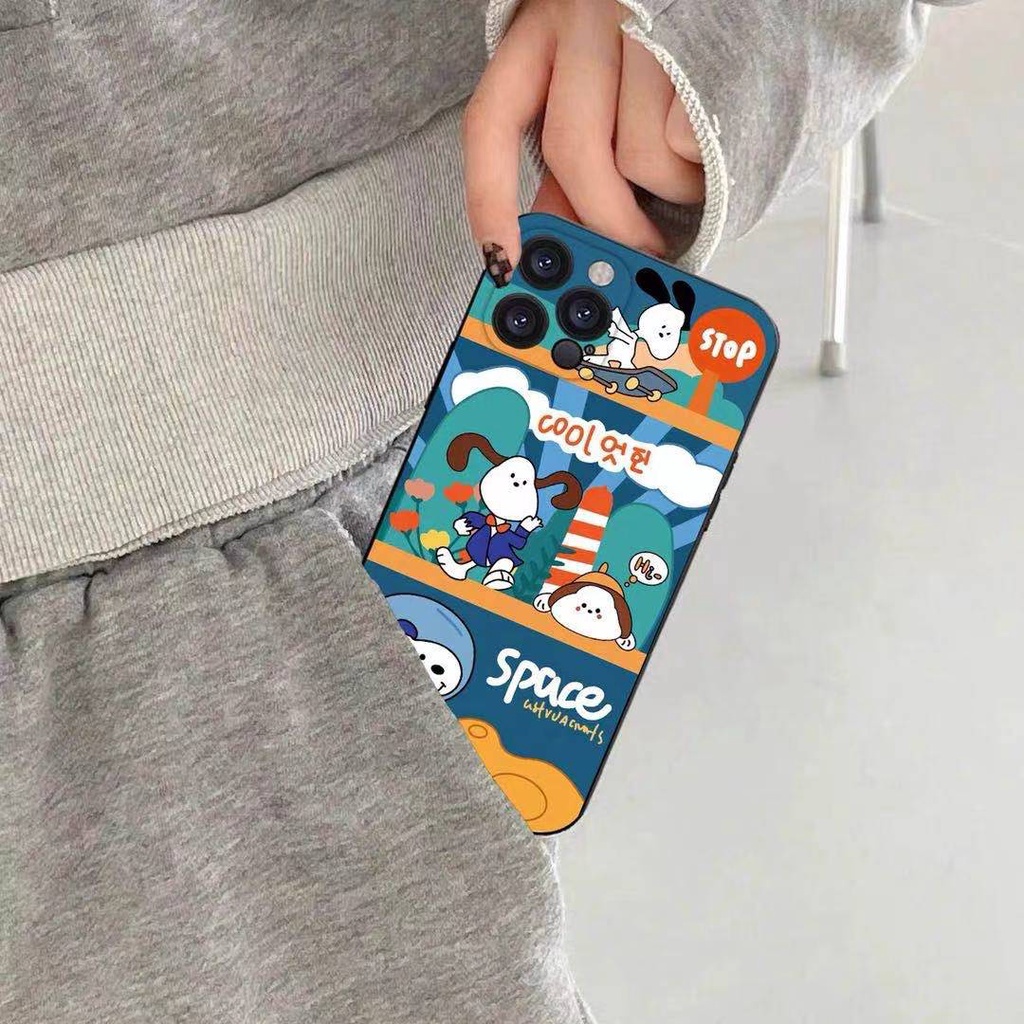 Ốp Lưng In Hình Snoopy Dễ Thương Cho iphone X iphone 13 pro Màu Sắc