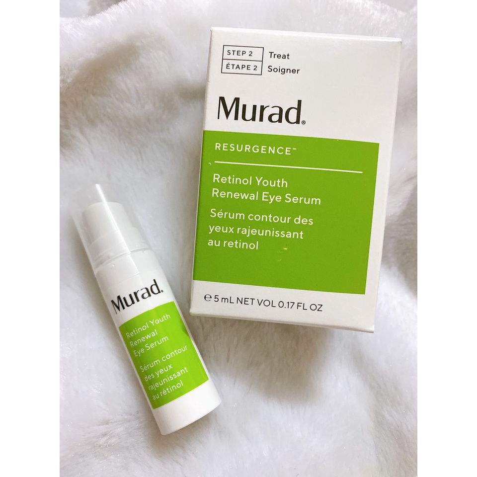 [Mini 5ml] Serum giảm nhăn và bọng mắt Murad Retinol Youth Renewal Eye Serum