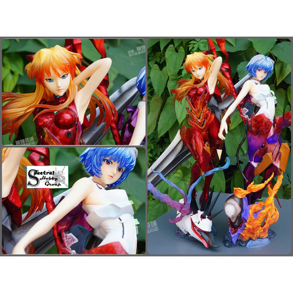 Mô hình nhựa Figure 1/4 EVA Evangelion Ayanami Rei Asuka - Xinhao chất lượng cao