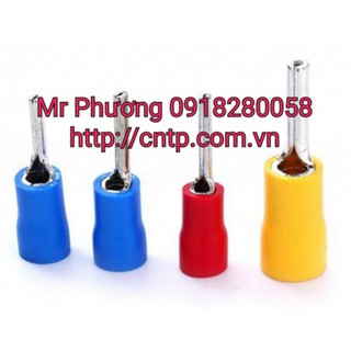 Cos pin đặc PTV - PTV: 1.25-13, PTV: 2-13 và PTV: 5.5-13:  - LOẠI 1 - DÀY: BỊCH 100 CON